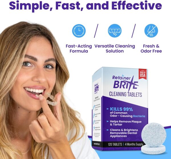 Retainer Brite Cleaning Tablets - Image 2