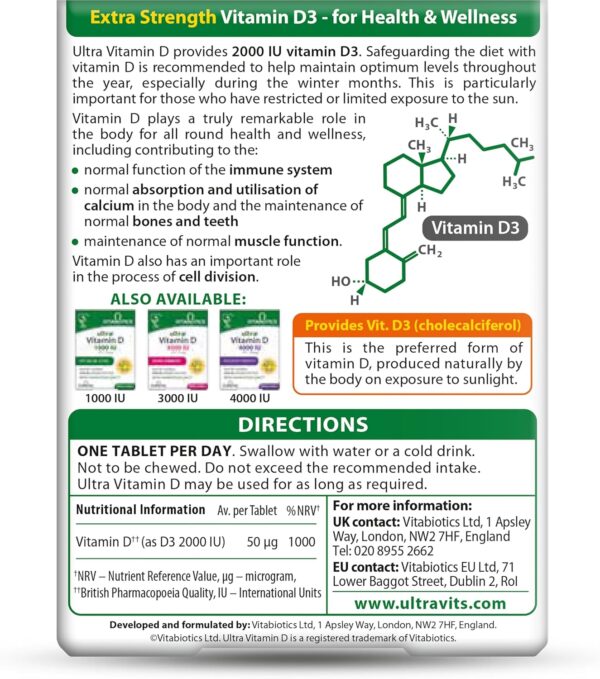 Vitamin D Tablets 2000iu - Image 4